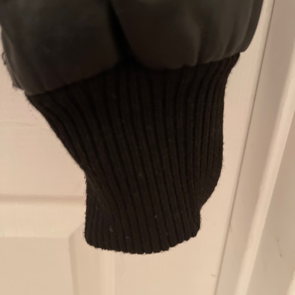 Charlotte Russe Jacket Women Large Black Moto Faux Leather Full Zip lined - Picture 4 of 5